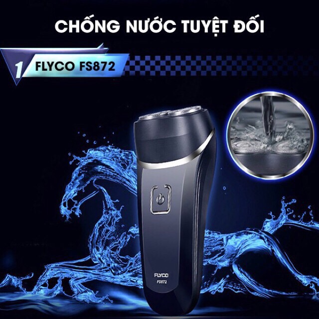 Máy dao cạo râu Flyco FS872 tiện lợi