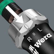 Bộ mở vít Wera Kraftform Kompakt 60 RA cán vít tự động gồm 17 cái Wera 05051040001