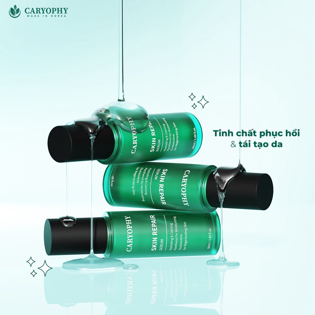 Tinh Chất Phục Hồi, Dưỡng Ẩm Và Làm Dịu Da Caryophy Skin Repair Serum 50ml