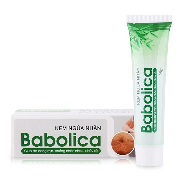 Kem ngừa nhăn Babolica - Có tác dụng hỗ trợ giúp Dưỡng da căng mịn, làm sự đàn hồi của da, ngừa ngừa da nhăn, chảy xệ