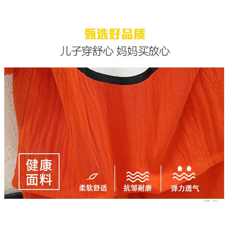 Bộ Đồ Hóa Trang Dragon ball Nhân Vật Son Goku Bảy Viên Ngọc Rồng cosplay Thời Trang Mùa Hè Cho Bé