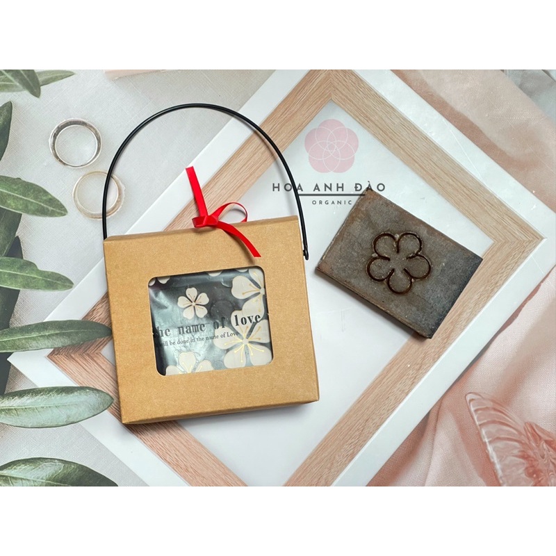 [SOAP CAFE QUẾ] Xà Phòng Thực Vật thương hiệu Hoa Anh Đào