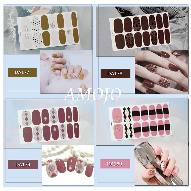 【New Product】2019 New Nail Sticker Small Fresh And Durable Tear