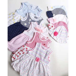 Set 2 chi tiết Little Me xuất dư cho bé gái