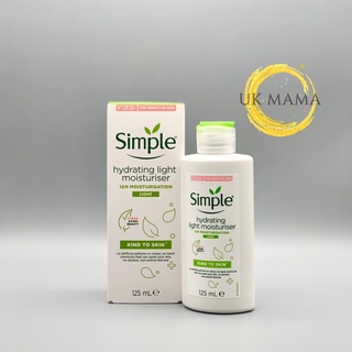 Kem dưỡng da Simple Kind to Skin Hydrating Light Moisturiser 125ml