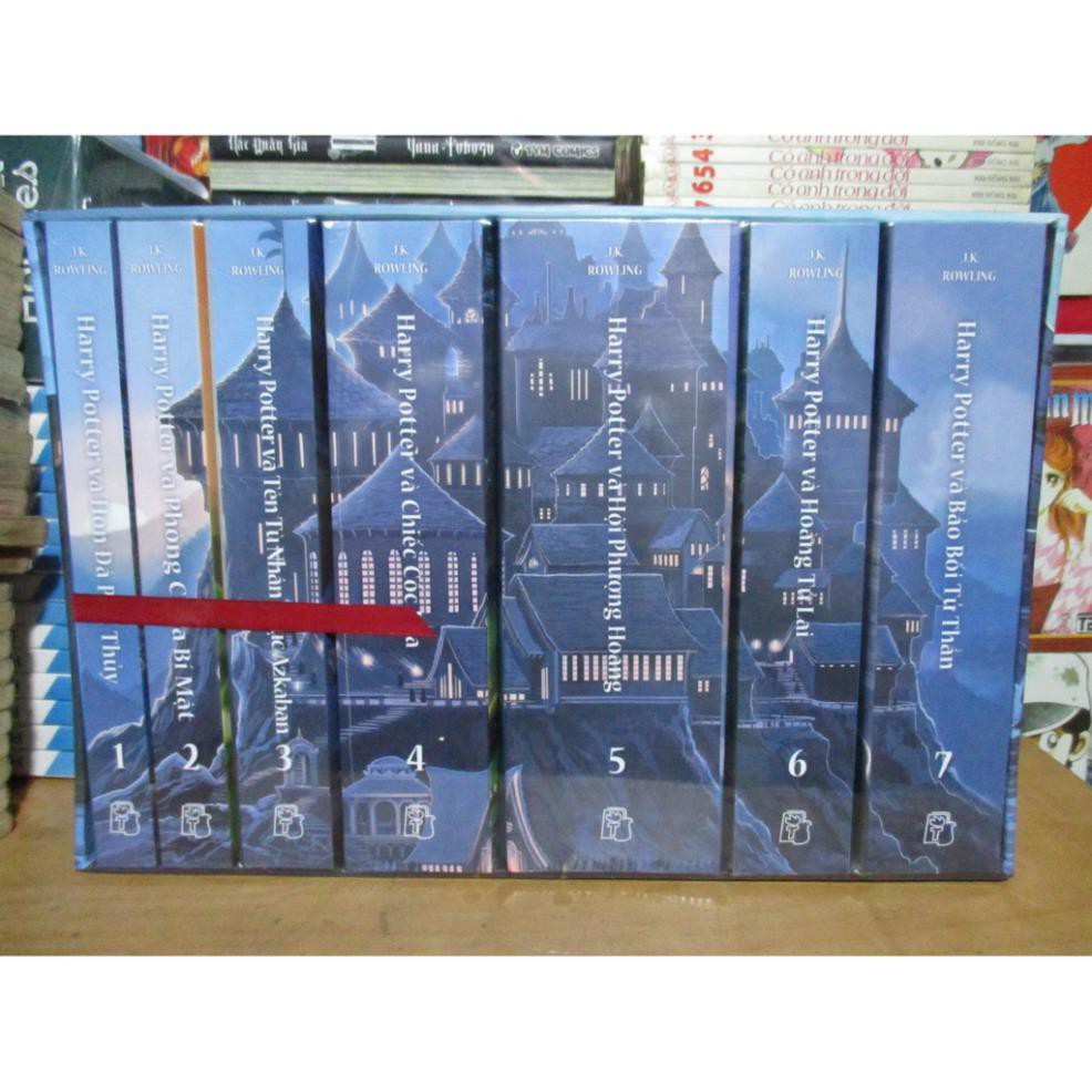 [Mã LIFEXANH03 giảm 10% đơn 500K] Sách - Boxset Harry Potter Bản Tiếng Việt (Trọn Bộ 7 Tập) - NXB Trẻ