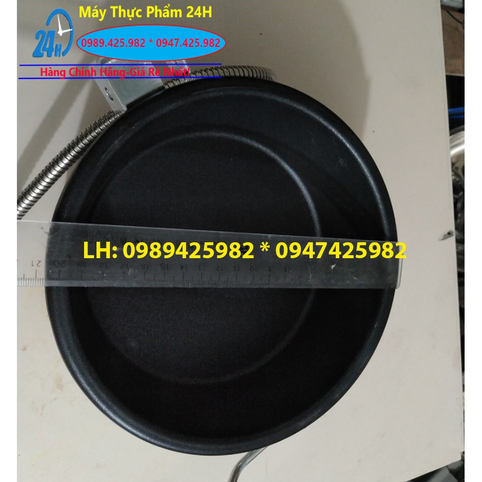 Nồi rang ngô dùng cho máy bắp rang bơ điện tủ kính