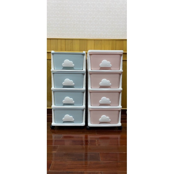 Tủ nhựa cho bé đựng quần áo giày dép đồ chơi mỹ phẩm 3 4 5 ngăn tủ để đầu giường cho mẹ & bé chính hãng Yeya