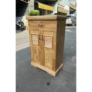 Tủ giày dép gỗ thông