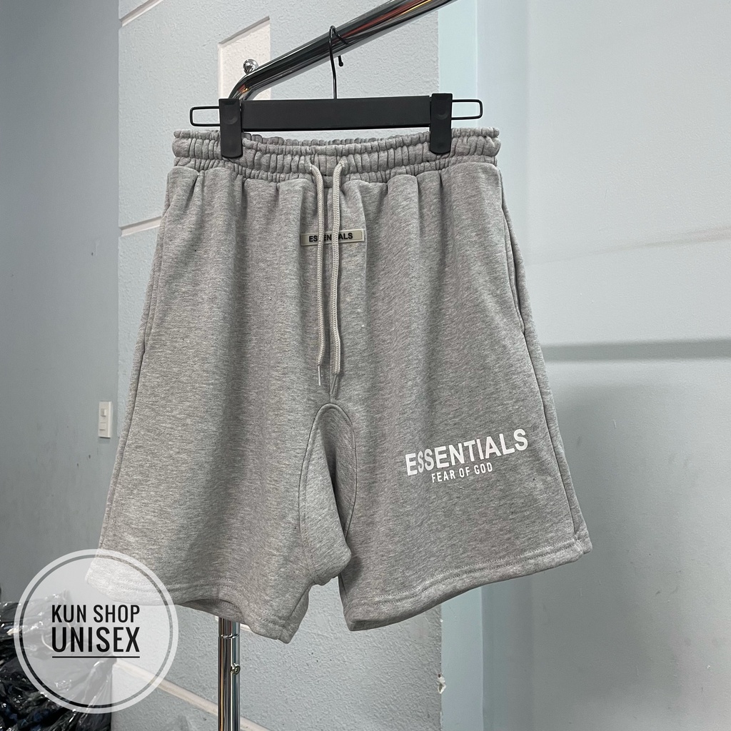 Quần Short FOG X ESSENTIALS X PACSUN, Quần Đùi ESSENTIALS - UNISEX - CAO CẤP - Xưởng Sỉ Giá rẻ