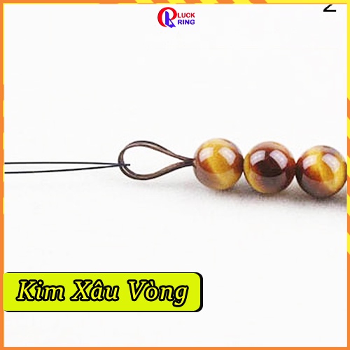 Đoạn dây thép xâu hạt vòng tay không rỉ 10cm mền dễ tùy chỉnh - Luck Ring