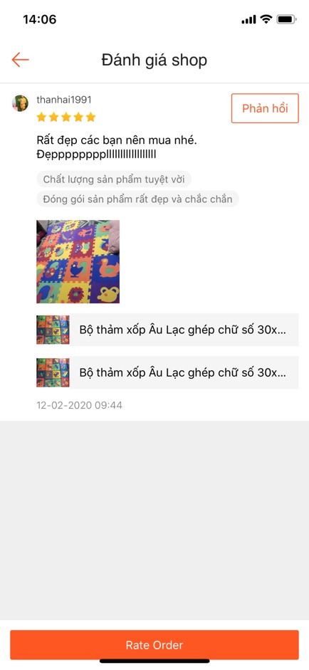 Thảm xốp ghép chữ số cho bé hãng Âu Lạc Việt Nam 30x30 bộ 12 tấm