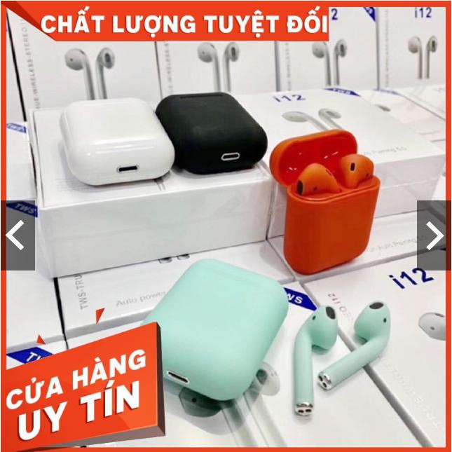 Tai Nghe I12TWS Blutooth 5.0 AIRPODS Thế Hệ Mới Siêu Chất Gía Ưu Đãi Hôm Nay