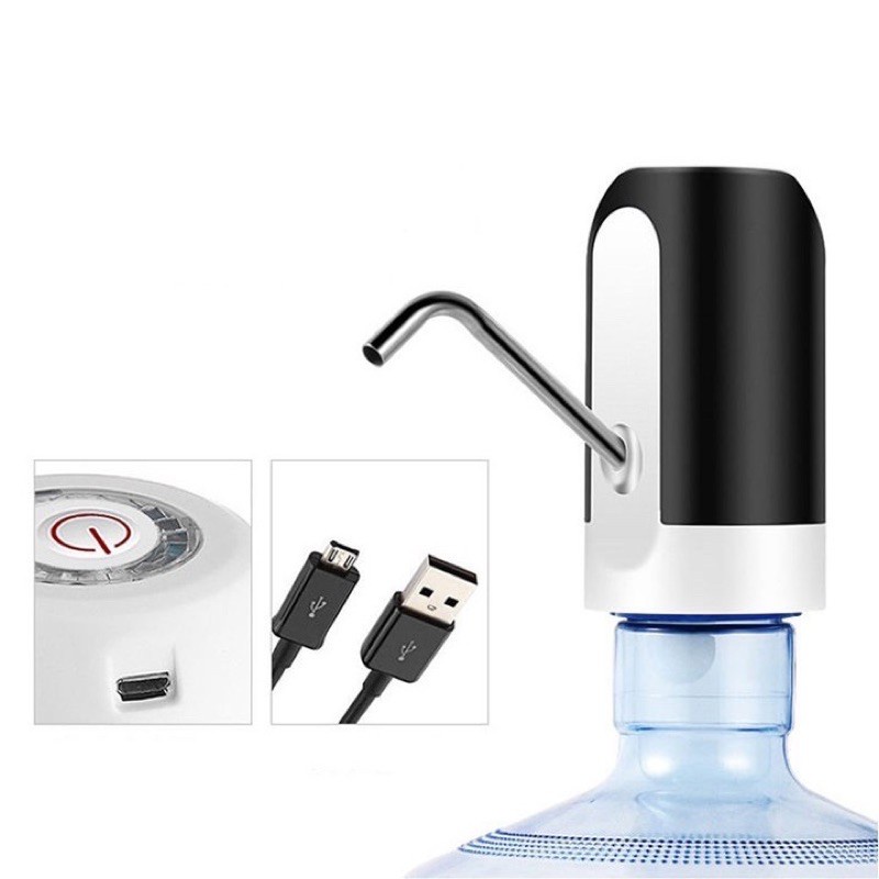 Máy hút nước.hút chất lỏng mini tự động từ bình. Vòi hút xăng bơm rượu thông minh tự động