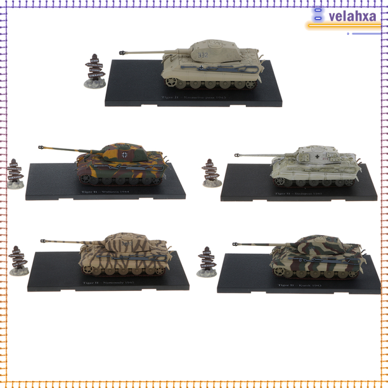 Mô Hình Xe Tăng Wwii Đức Tiger Ii- Wallonia 1944 Cỡ 1 / 72