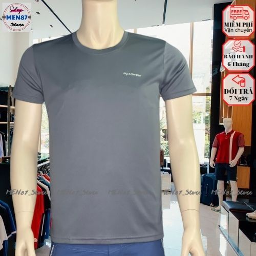 Áo Thun Thể Thao Nam Ôm body Cổ Tròn Tập Gym Thun Cotton Lạnh Co Dãn Thấm Hút Tốt Co Dãn 4 Chiều MEN87_Store