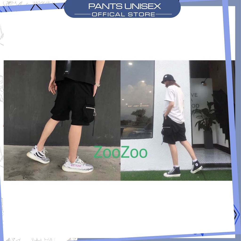 ⚡[ RẺ VÔ ĐỊCH ] Quần Short túi hộp unisex KHÓA TRÒN chất kaki dầy co giãn 1HIT_UNISEX Pantsunisex | BigBuy360 - bigbuy360.vn