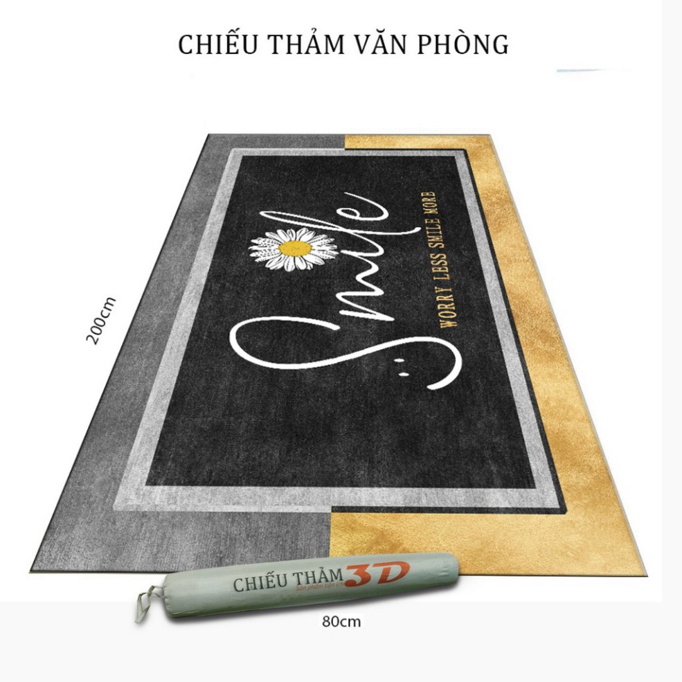 Chiếu thảm ngủ văn phòng, thảm chân giường, chiếu cho vùng dịch, kich thước 80x200cm, thảm bali nhập khẩu