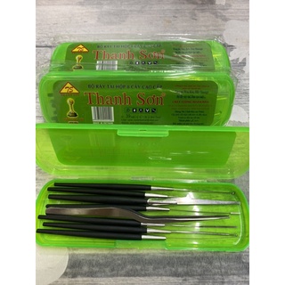 Bộ ráy tai inox chuyên nghiệp 8 món (hộp nhựa)