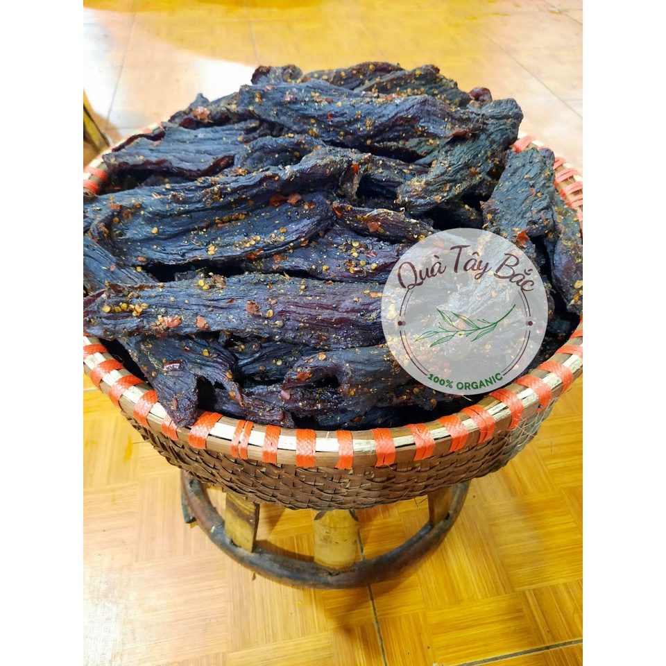 Thịt trâu gác bếp Tây Bắc bao Thơm Ngon Chuẩn vị - Sẵn SLL - TẶNG CHẨM CHÉO