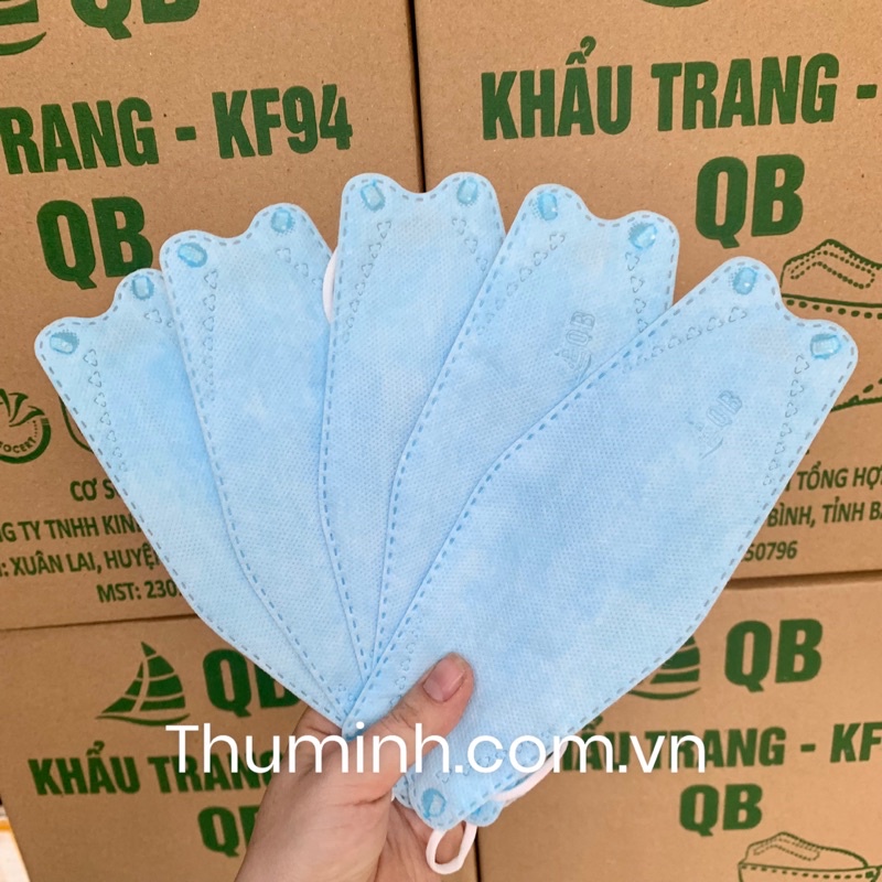 [Giá Sỉ] Thùng 300 Chiếc Khẩu Trang Kháng Khuẩn 4D KF94