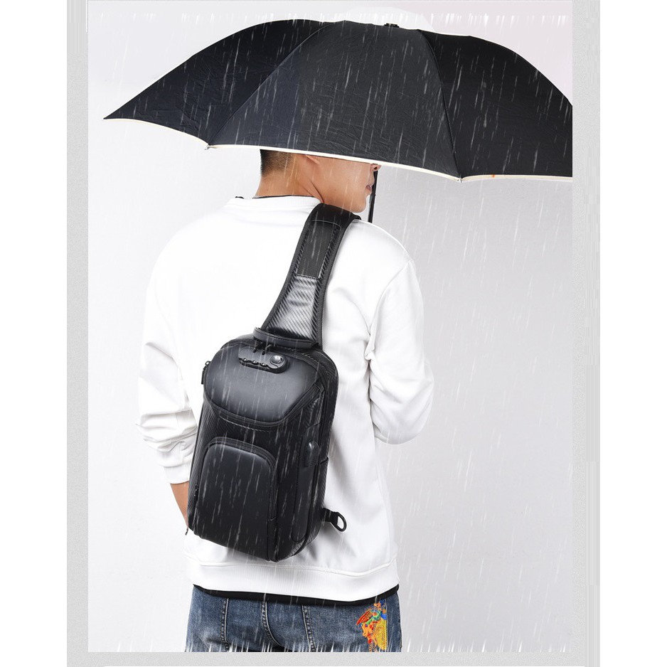 Túi đeo chéo thời trang nam.Weixier.