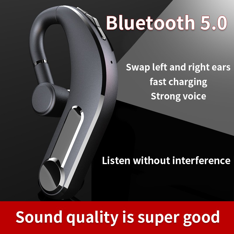 NBX M21 unilateral Bluetooth headset drives in-ear bone conduction earhook