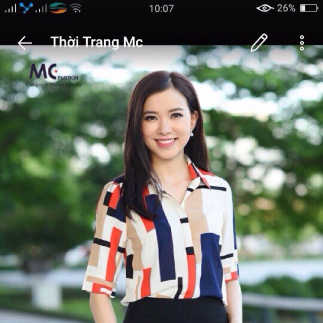 Áo sơ mi nữ MC fashion
