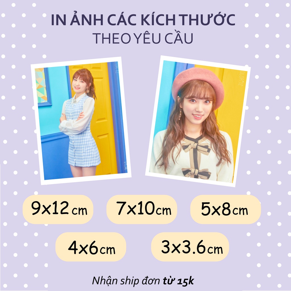 IN ẢNH 9x12 7x10 5x8 4x6 3x3.6 THEO YÊU CẦU(có thể đặt nhiều set)