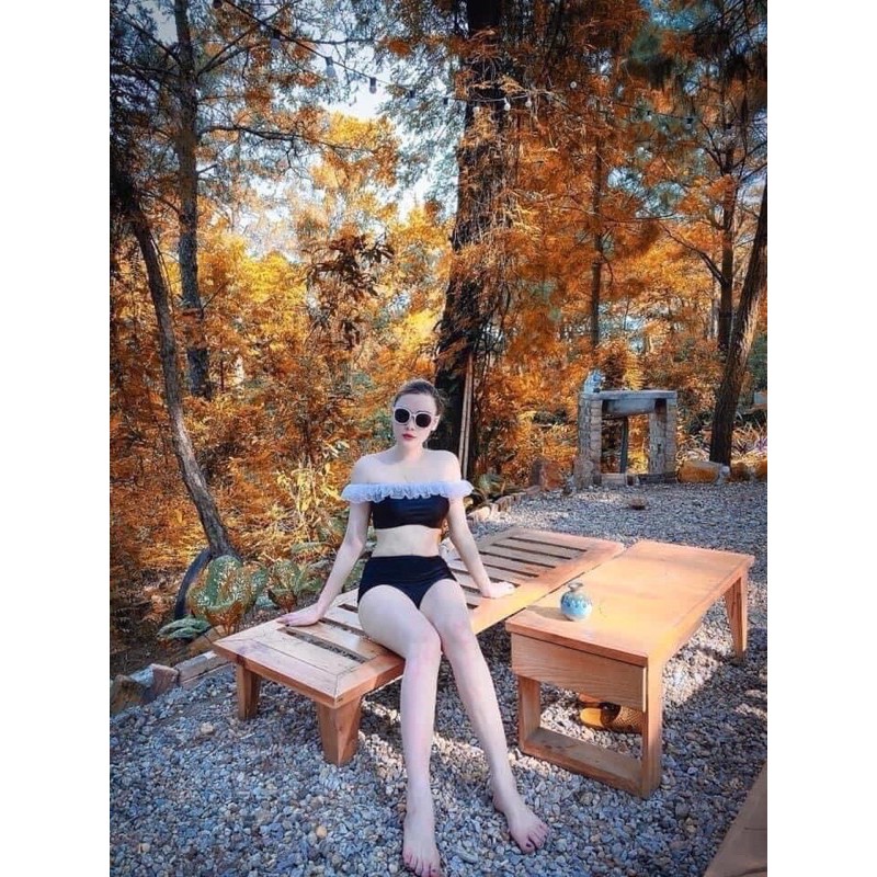 Bikini hai mảnh đen tiểu thư | BigBuy360 - bigbuy360.vn