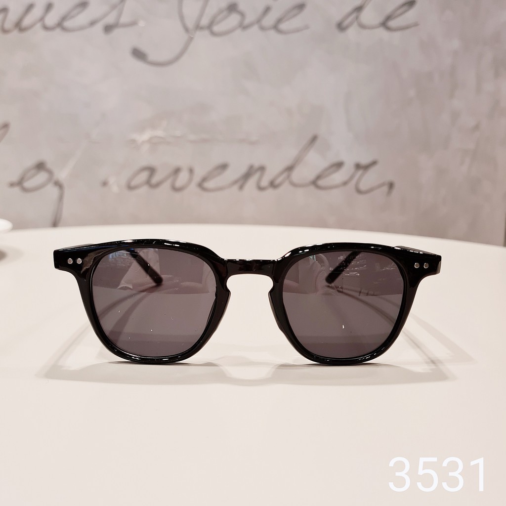 Gọng kính cận nam nữ vuông LILYEYEWEAR thời trang hàn quốc đeo giả cận 3531