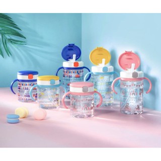 [Chính Hãng] Cốc ống hút RICHELL Nhật Bản 200ML - bình nước cho bé có ống hút Richell