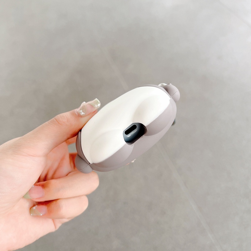 Vỏ Bảo Vệ Hộp Sạc Tai Nghe OPPO Enco Air2 Pro TWS Hình Cá Mập 3D Dễ Thương Chống Rơi Vỡ Cho OPPO Enco Air 2 Pro