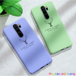 Ốp Lưng Redmi Note 8 / Redmi Note 8 Pro Nhựa PC cao cấp mềm mịn in hình hươu