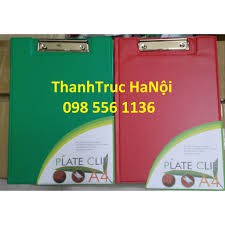 Bìa trình ký đôi A4 màu xanh - đỏ (loại đẹp)