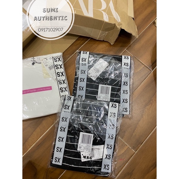 Áo thun nữ Mango tay dài | Hàng hiệu vợt sale