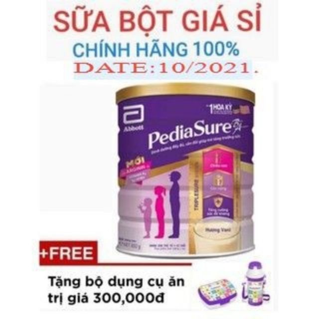 Sữa bột pediasure hương vani lon 850g ( hàng mới)