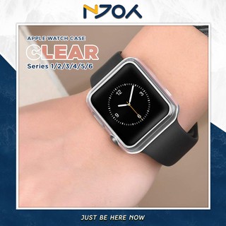 Case Apple Watch Trong Suối Clear Cho Series 5 4 44mm 40mm 360 Độ Iwatch 3 2 1 38mm 42mm