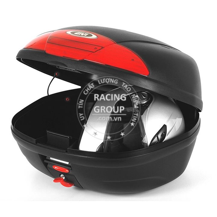 Thùng sau givi E450N 45 lít tặng kèm đế hàng chính hãng - bảo hành 2 năm