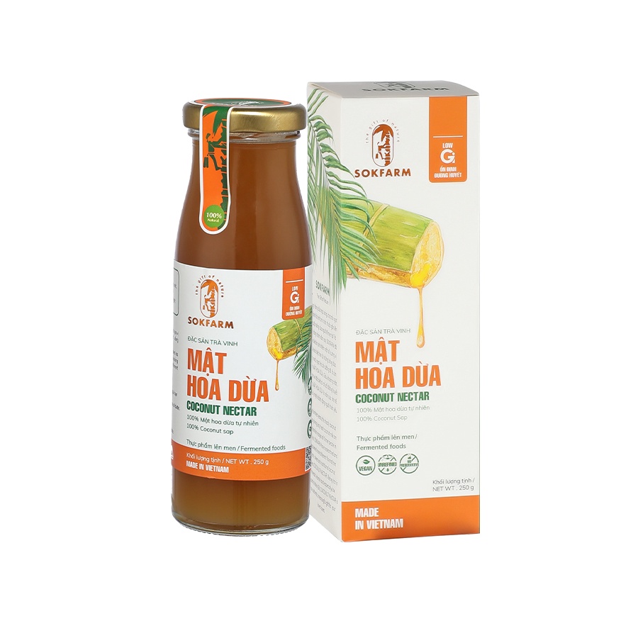 Mật hoa dừa cô đặc 250g