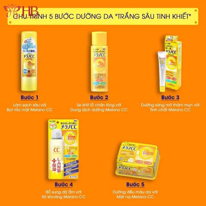 Tinh chất dưỡng trắng da chống thâm nám Melano CC Whitening Essence 20ml