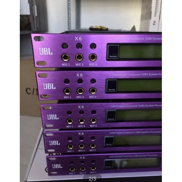 VANG SỐ KARAOKE JBL X6 cho chất âm hát Karaoke tuyệt vời