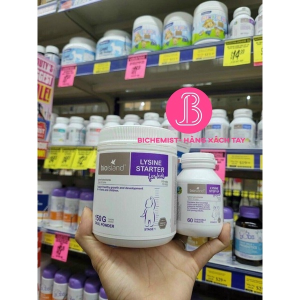 Lysine bioisland tăng chiều cao cho bé