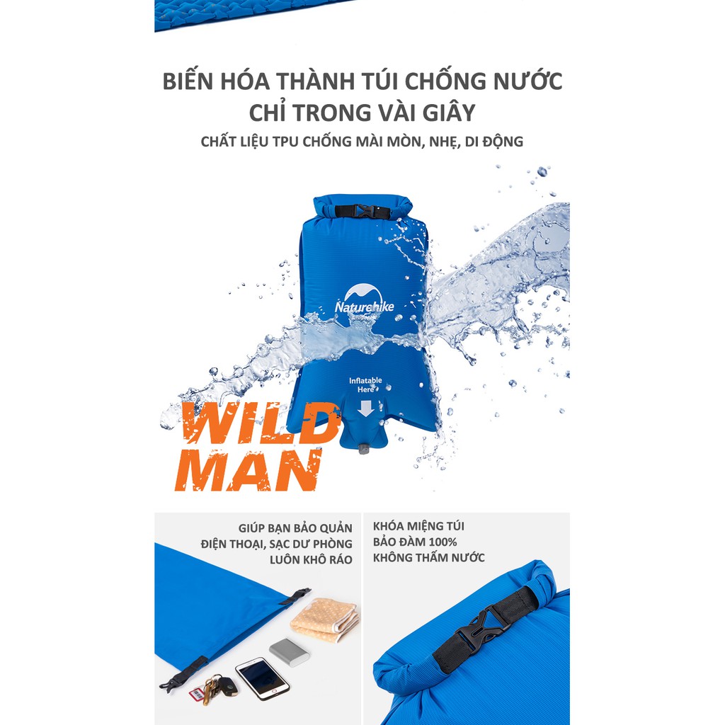 Đệm Hơi NATUREHIKE du lịch dã ngoại cắm trại