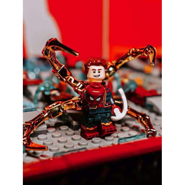 Mô hình lego mini figure Ironspider Marvel