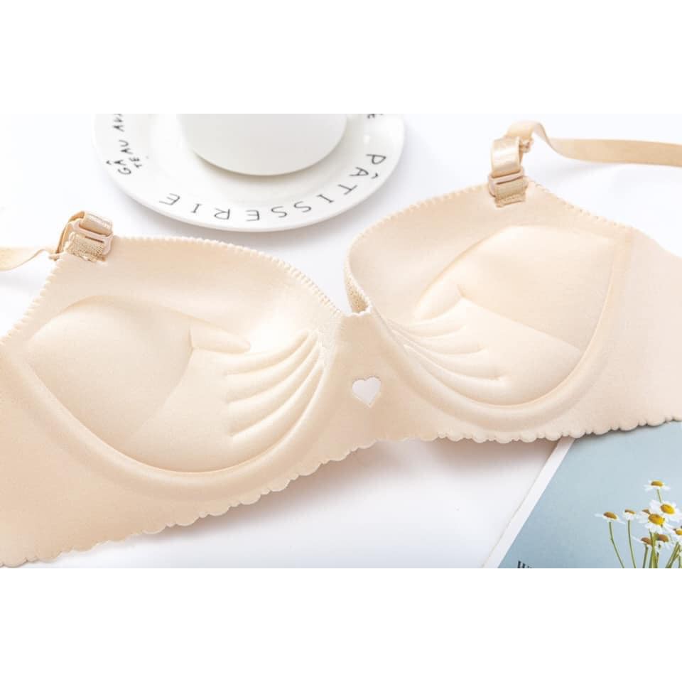Áo lót đúc vân kẻ chìm không gọng đỡ bàn tay siêu nâng đẹp mã k228