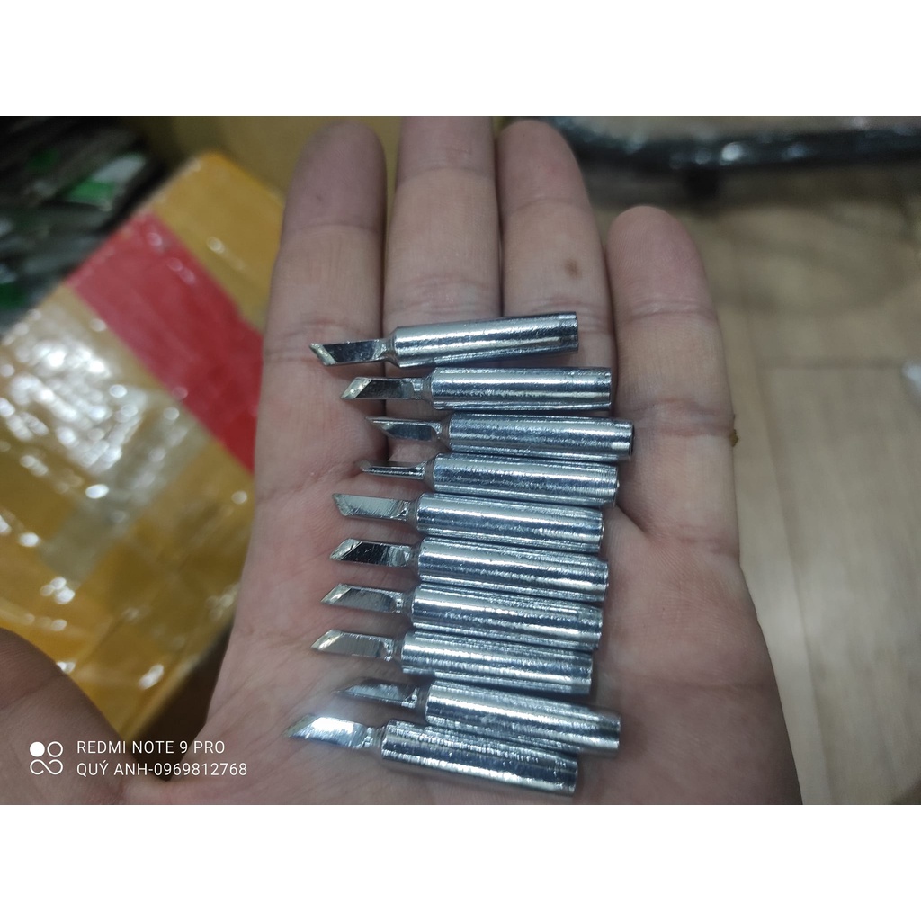 Combo 10 mũi hàn Hakko 907, 936