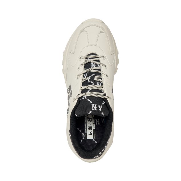 Giày MLB NY Chính Hãng 🔴SIMPLE SNEAKER🔴 MLB Big Ball Chunky Diamond Monogram New York Yankees Black