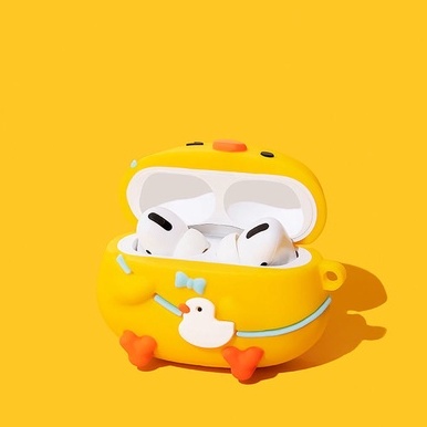 Vỏ bảo vệ tai nghe bluetooth Airpods bằng Sillicone dẻo, ốp Case cute, Airpods 2/pro NUTACASE