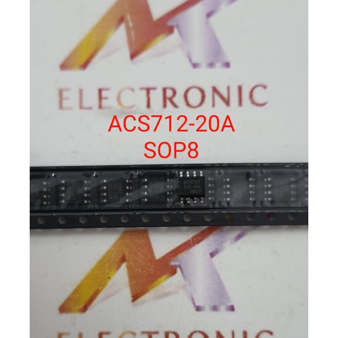 Cảm biến dòng 20A ACS712ELCTR-20A ACS712 ACS712EL ACS712T SOP8